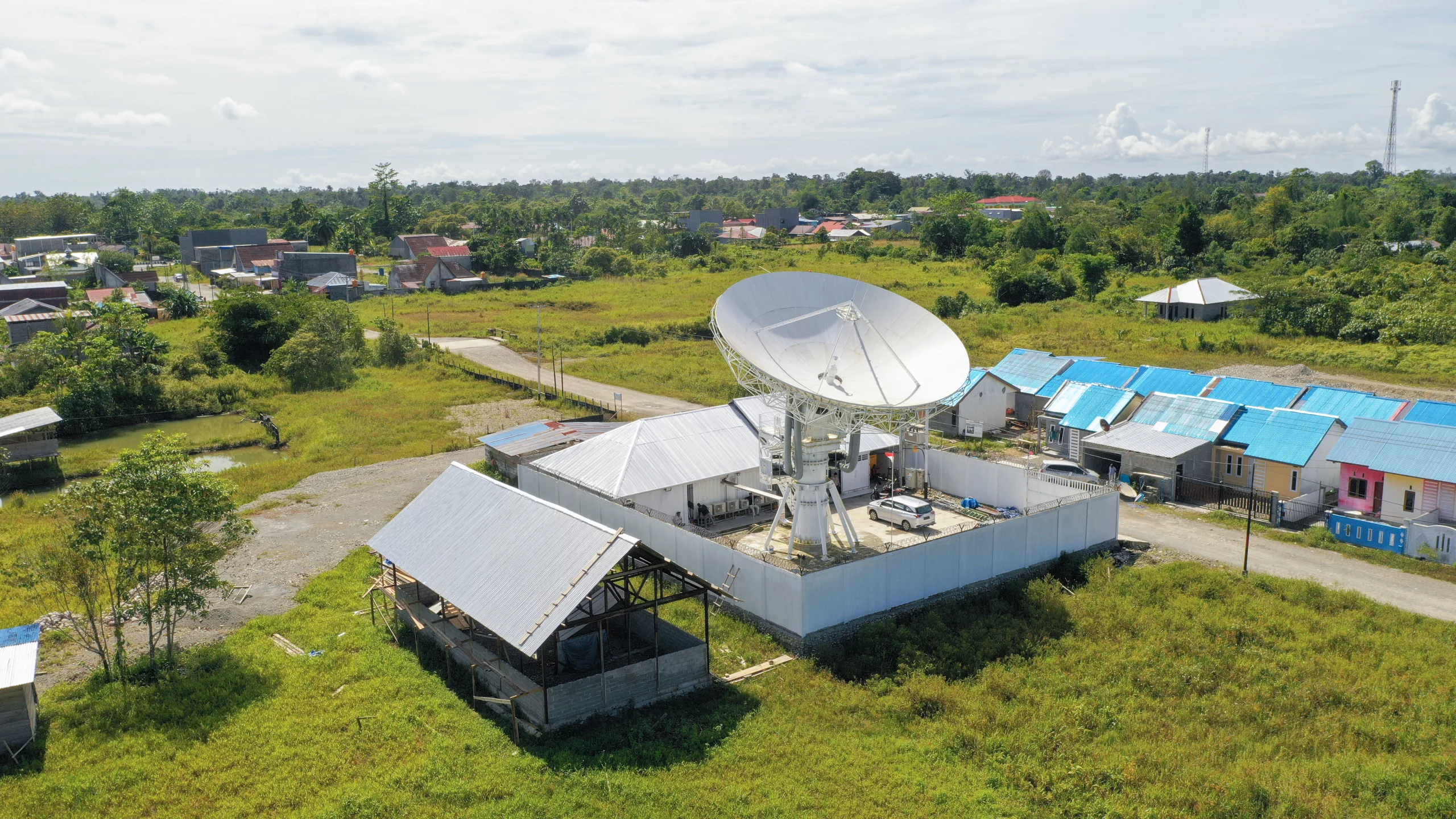 (ANTENA SATELIT GEO) Timika, Papua